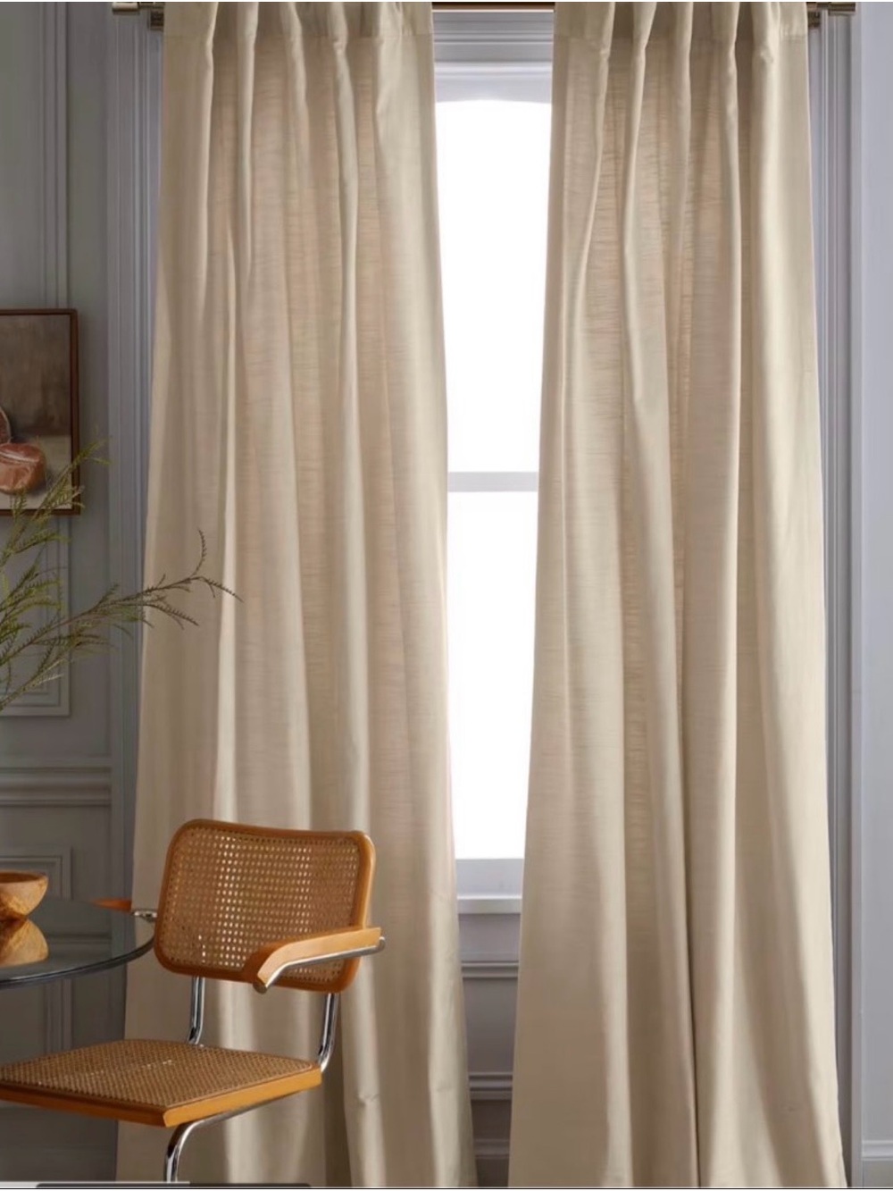 Quince Velvet Luster Panel in Champagne 48x96